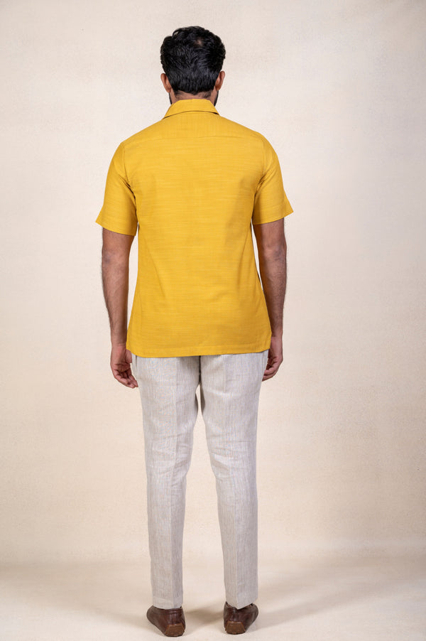 Yellow Kaatha Shirt