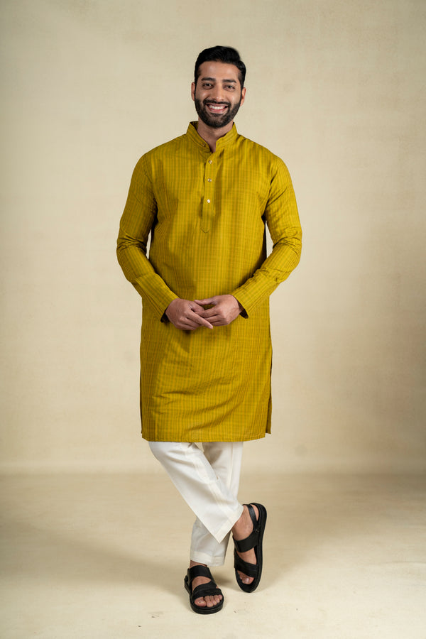 Mehendi Green Kurta