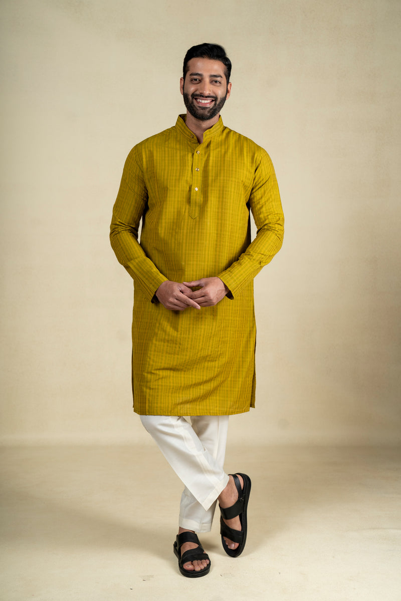Mehendi Green Kurta
