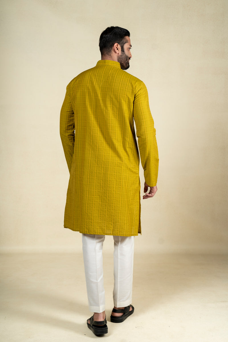 Mehendi Green Kurta