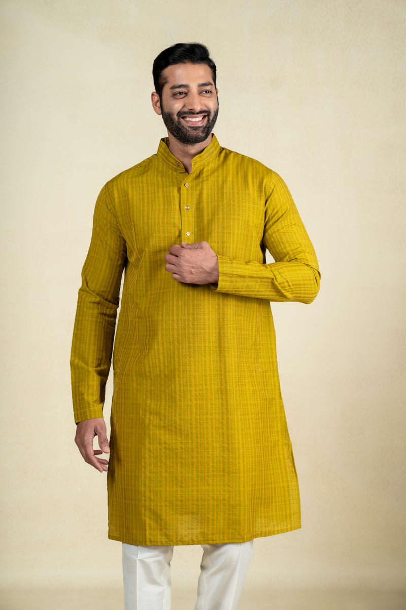 Mehendi Green Kurta