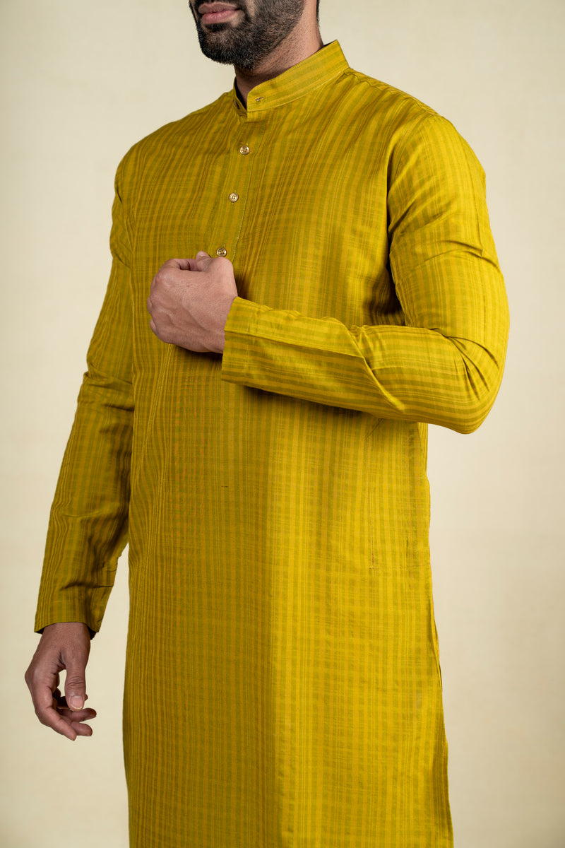Mehendi Green Kurta