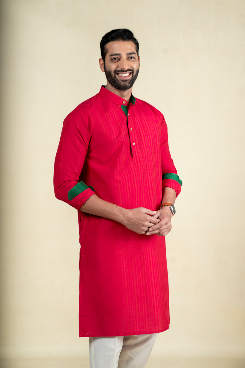 Rani Pink Kurta