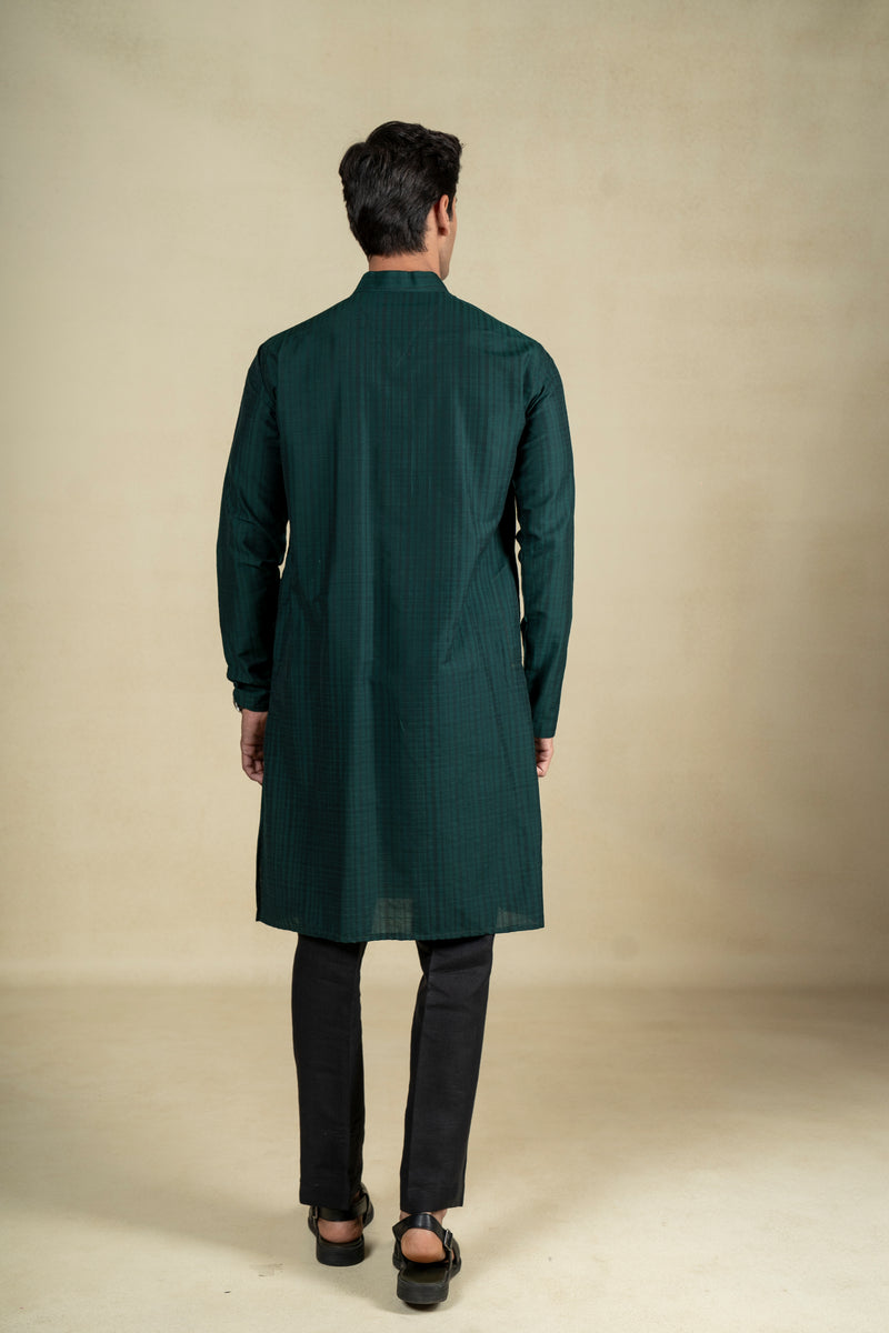 Bottle Green Kurta