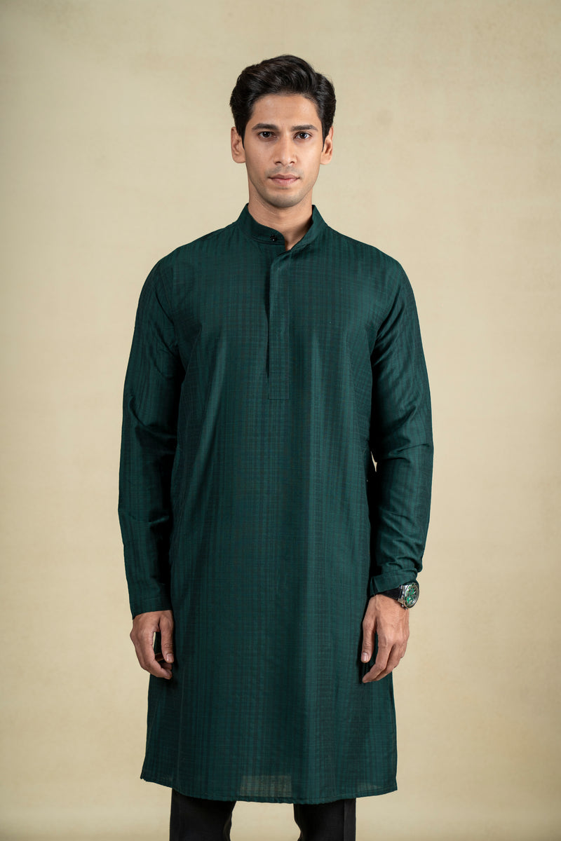 Bottle Green Kurta