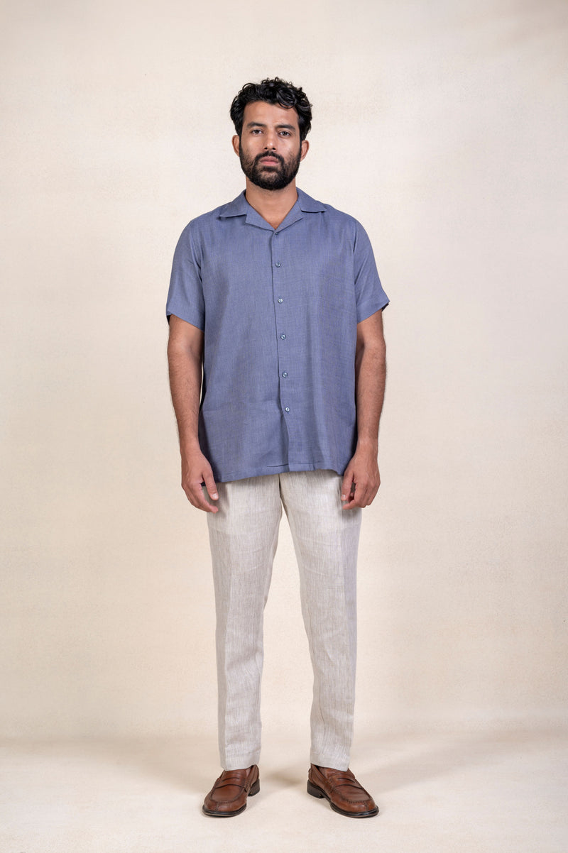 Blue Matty Shirt