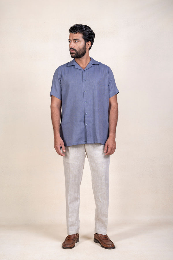 Blue Matty Shirt