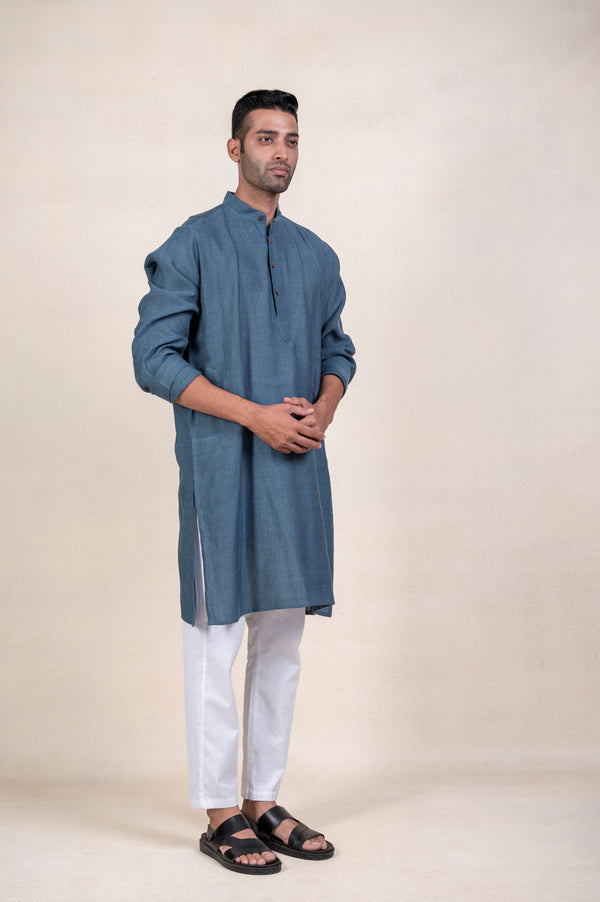 Teal Matty Kurta