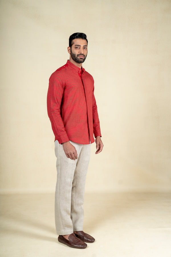 Red Check Shirt