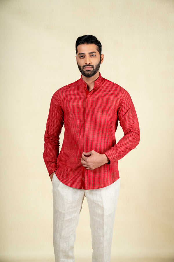 Red Check Shirt