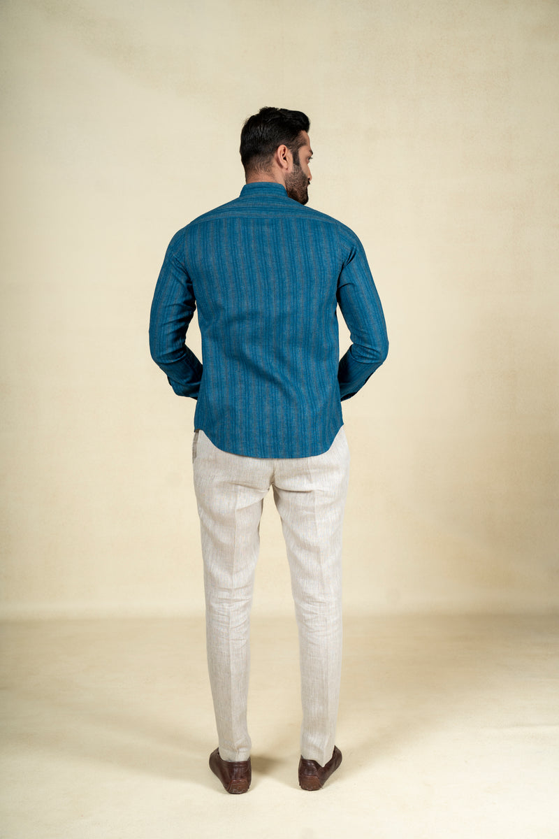 Blue Stripes Shirt