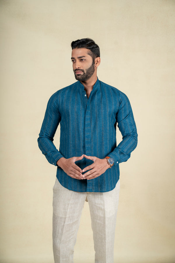 Blue Stripes Shirt
