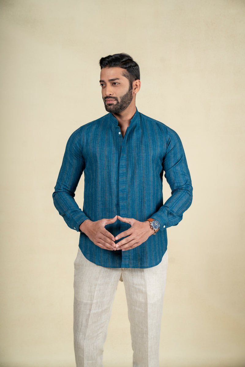 Blue Stripes Shirt
