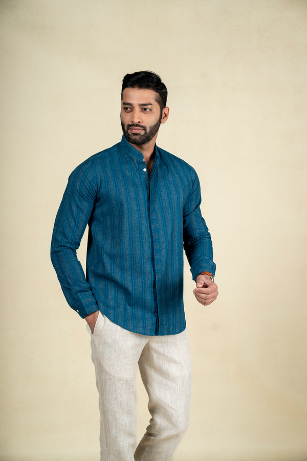 Blue Stripes Shirt