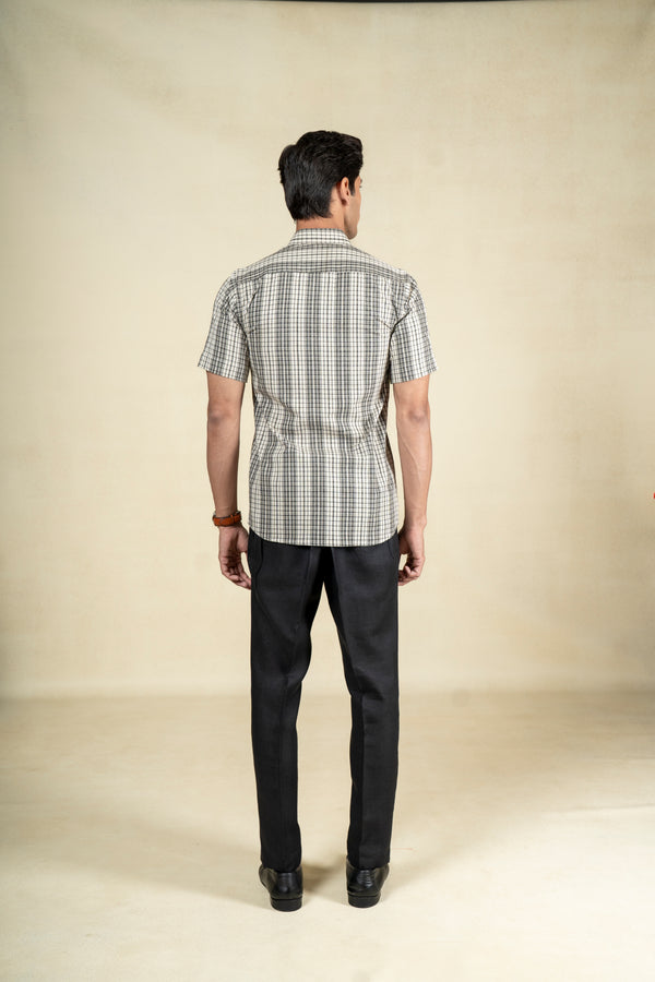 Black Checks Shirt