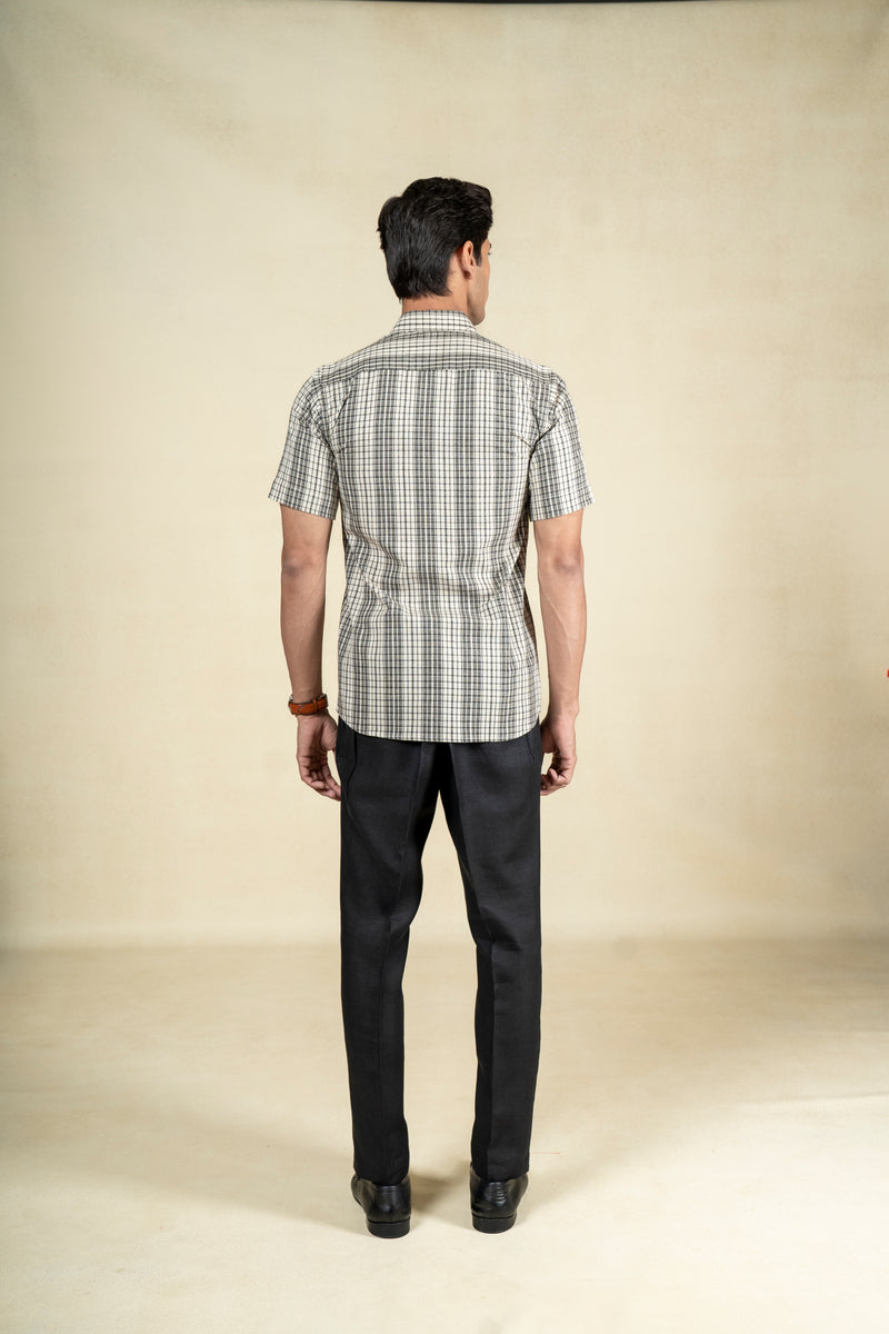 Black Checks Shirt