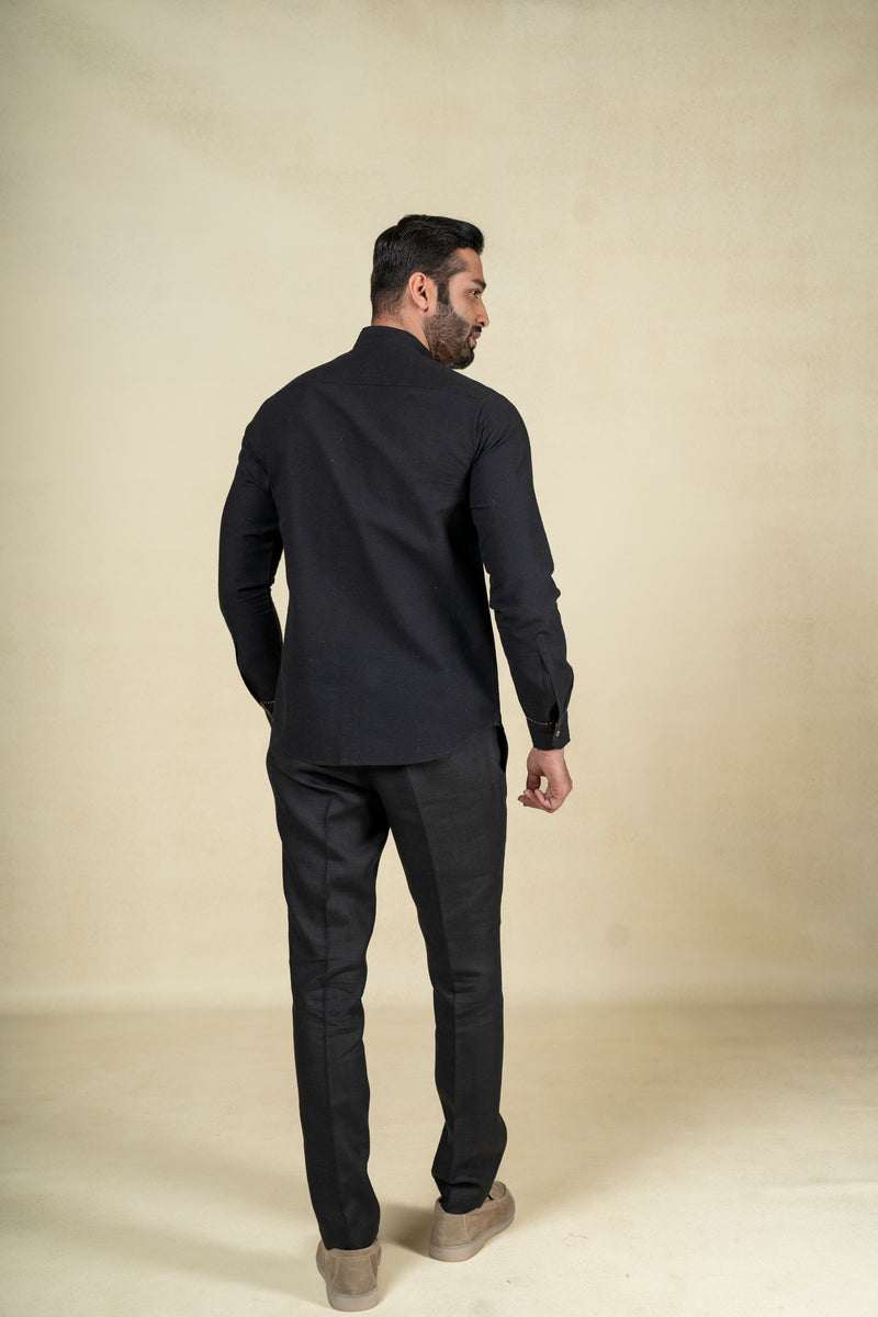 Black Stitch Shirt