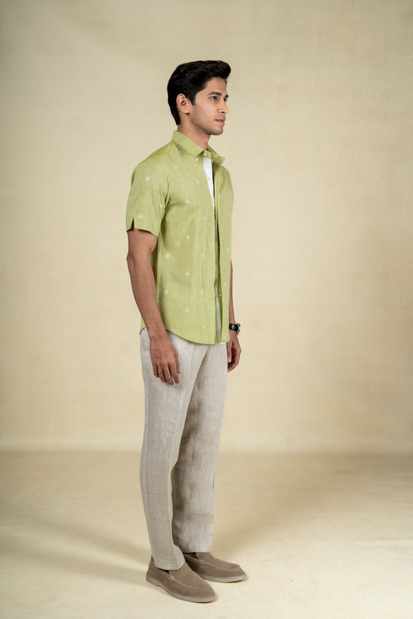 Green Motif Shirt