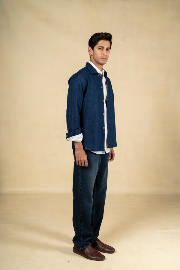 Khadi Denim Shacket
