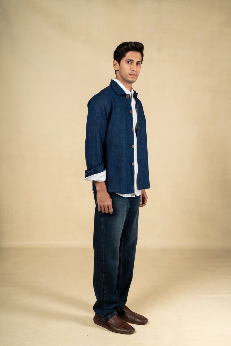 Khadi Denim Shacket