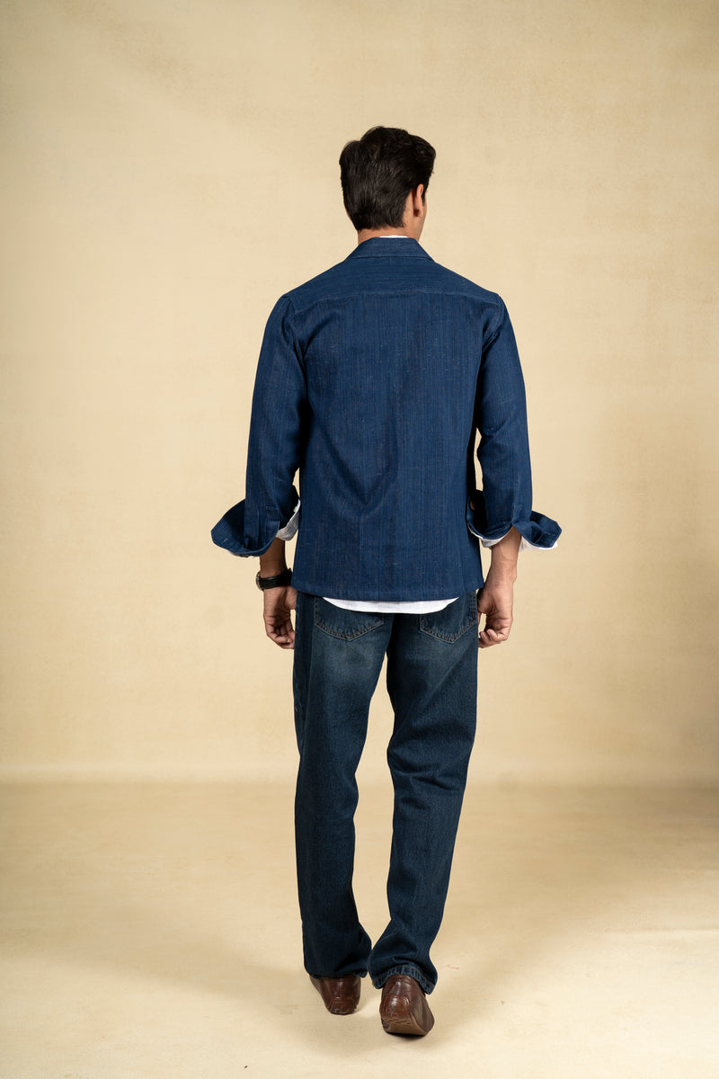 Khadi Denim Shacket