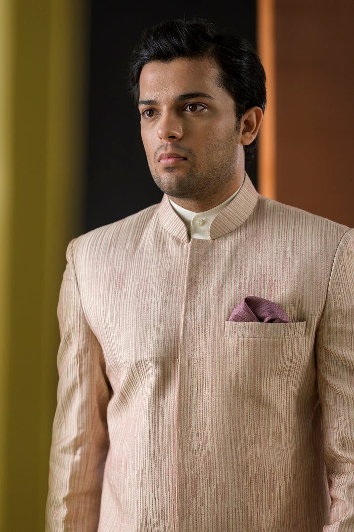 Offwhite Short Sherwani